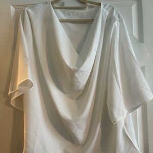 Drape Neck Blouse